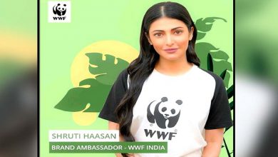 Photo of ਸ਼ਰੁਤੀ ਹਾਸਨ ਬਣੀ WWF ਇੰਡੀਆ ਦੀ ਬ੍ਰਾਂਡ ਅੰਬੈਸਡਰ, ਖੁਸ਼ ਹੋ ਕਹੀ ਇਹ ਗੱਲ