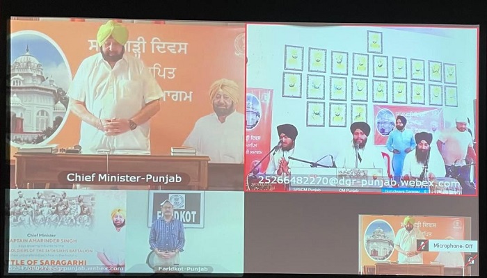 ਮੁੱਖ ਮੰਤਰੀ ਵੱਲੋਂ ਸਾਰਾਗੜ੍ਹੀ ਜੰਗ ਦੀ 124ਵੀਂ ਵਰ੍ਹੇਗੰਢ ਮੌਕੇ ਇਤਿਹਾਸਕ ਜੰਗ ਦੇ ਸ਼ਹੀਦ ਸੈਨਿਕਾਂ ਨੂੰ ਸ਼ਰਧਾਂਜਲੀ ਭੇਂਟ 1 IMG 20210912 WA0008