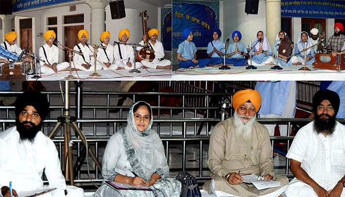 ਸ੍ਰੀ ਗੁਰੂ ਰਾਮਦਾਸ ਜੀ ਦੇ ਪ੍ਰਕਾਸ਼ ਪੁਰਬ ਨੂੰ ਸਰਮਪਿਤ ਗੁਰਦੁਆਰਾ ਸ੍ਰੀ ਮੰਜੀ ਸਾਹਿਬ ਦੀਵਾਨ ਹਾਲ ਵਿਖੇ ਕਰਵਾਏ ਸ਼ਬਦ ਕੀਰਤਨ ਮੁਕਾਬਲੇ 1 20 2