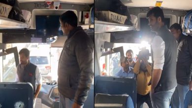 Photo of Mohali ਤੋਂ ਲੈ ਕੇ Rajpura ਤੱਕ Transport Minister Raja Warring ਦੀ ਚੈਕਿੰਗ ਜਾਰੀ, ਨਿਯਮ ਤੋੜਨ ਵਾਲੀਆਂ ਬੱਸਾਂ ਨੂੰ ਕੀਤਾ ਜ਼ਬਤ