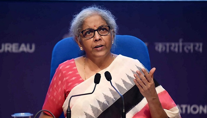 GST Council ਦੀ ਮੀਟਿੰਗ ਅੱਜ 1 Smt. Nirmala Sitharaman addressing a press conference on June 28 2021 in New Delhi cropped 1