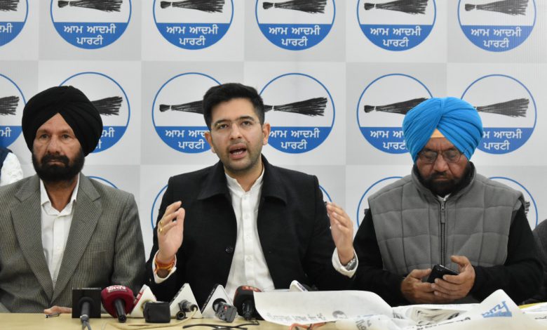 ਹਨੀ ਦੀ 'ਮਨੀ' ਚੰਨੀ ਦੀ: ਰਾਘਵ ਚੱਢਾ 1 03 1