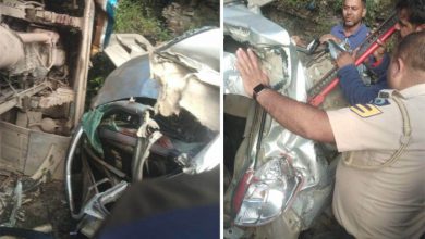 Photo of Road Accident : ਸ਼ਿਮਲਾ ‘ਚ ਦਰਦਨਾਕ ਹਾਦਸਾ, ਕਾਰ ‘ਤੇ ਟਰੱਕ ਪਲਟਣ ਨਾਲ ਤਿੰਨ ਮੌਤਾਂ