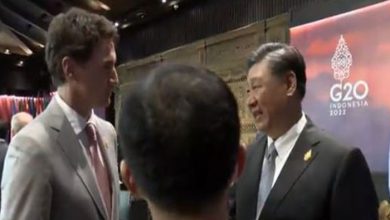 Photo of ਕੈਨੇਡੀਅਨ PM Justin Trudeau ਅਤੇ ਚੀਨੀ ਰਾਸ਼ਟਰਪਤੀ Xi Jinping G-20 ਦੇ ਮੌਕੇ ਤਿੱਖੀ ਬਹਿਸ,ਵੀਡੀਓ ਵਾਇਰਲ