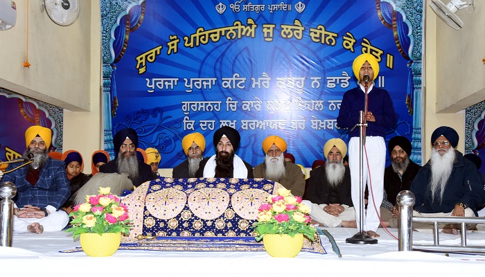 ਦਸਵੇਂ ਪਾਤਸ਼ਾਹ ਜੀ ਦੇ ਸਾਹਿਬਜ਼ਾਦਿਆਂ ਦੀ ਸ਼ਹਾਦਤ ਨੂੰ ਸਮਰਪਿਤ ਸ਼੍ਰੋਮਣੀ ਕਮੇਟੀ ਵੱਲੋਂ ਗੁਰਮਤਿ ਸਮਾਗਮ 1 0014