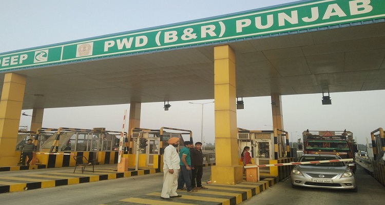 toll tax barrier toll tax plaza