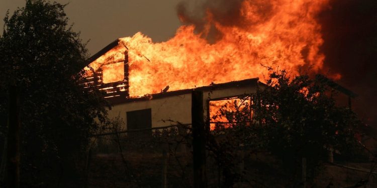 Forest fires in Chile 13 dead and 20000 hectares destroyed 750x375 1