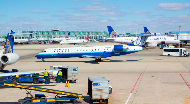 chicago ohare airport outside