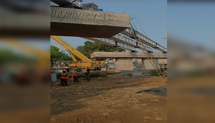 Nangal Flyover Railway Line