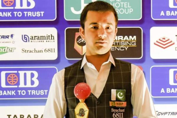 Pakistani snooker player Majid Ali