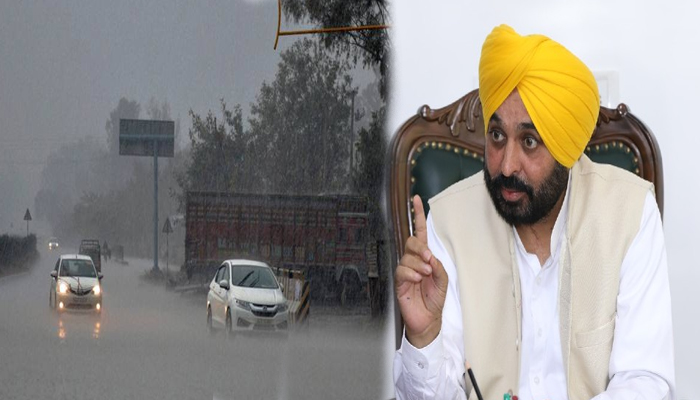 Amid heavy rain in Punjab, CM Bhagwant Mann has issued a message