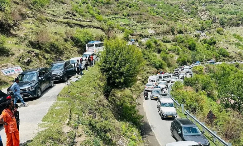 Yamunotri Gangotri Kedarnath Badrinath Highway Traffic Jam