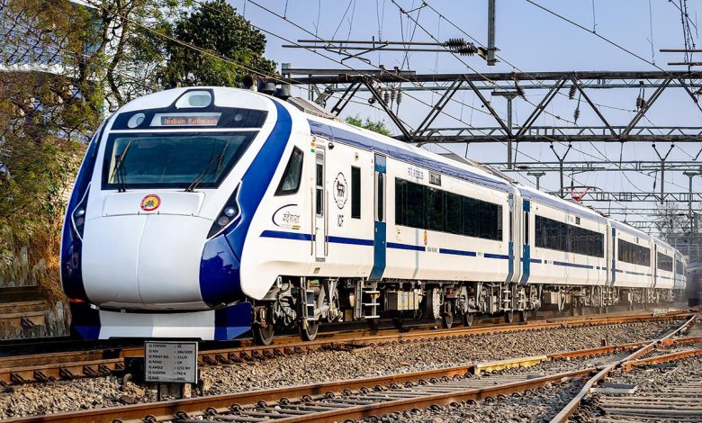 Vande Bharat Express around Mumbai