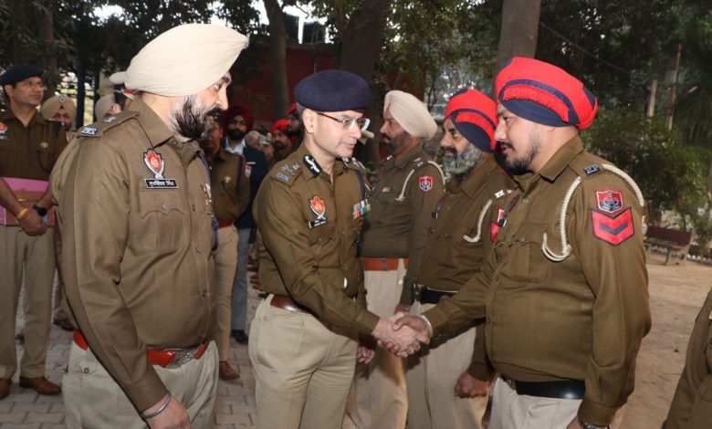 Jalandhar dgp gourav Yadav meeting with police officials