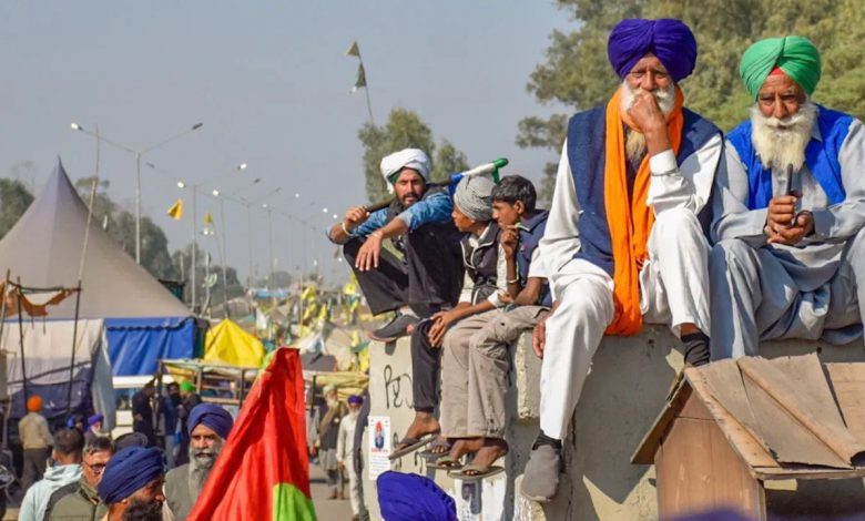 Shambu Border Farmer Protest 5