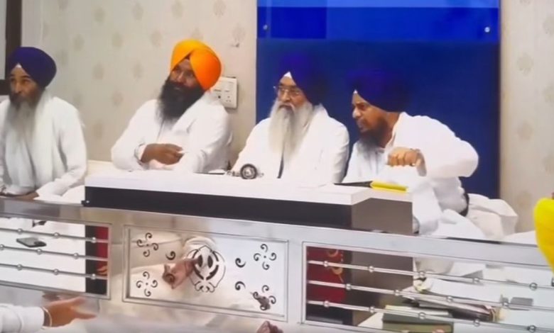 virsa singh valtoha share video of Giani Harpreet singh Jathedar sri damdama sahib 1