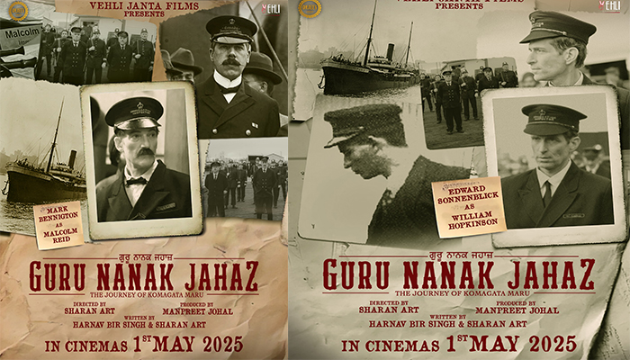 ਹਾਲੀਵੁੱਡ ਸਿਤਾਰੇ ਐਡਵਰਡ ਸੋਨਨਬਲਿਕ ਤੇ ਮਾਰਕ ਬੈਨਿੰਗਟਨ ‘ਗੁਰੂ ਨਾਨਕ ਜਹਾਜ਼’ ਰਾਹੀਂ ਕਰ ਰਹੇ ਹਨ ਪੰਜਾਬੀ ਇੰਡਸਟਰੀ ਵਿੱਚ ਡੈਬਿਊ 1 GURU NANAK NAAM JHAAJ