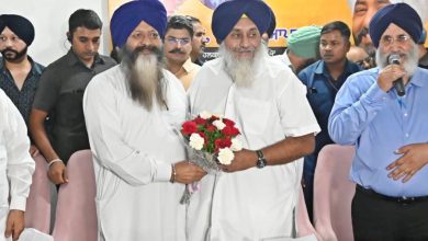 Photo of ਸੋਹਣ ਸਿੰਘ ਠੰਡਲ ਮੁੜ ਅਕਾਲੀ ਦਲ ‘ਚ ਸ਼ਾਮਲ, ਲੈਂਡ ਪੁਲਿੰਗ ਦੇ ਖਿਲਾਫ ਕੋਰਟ ਜਾਣਗੇ ਬਾਦਲ?