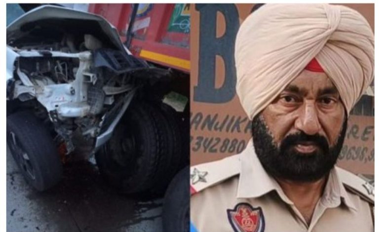 ਰੇਡ ਕਰ ਮੁੜ ਰਹੀ ਸੀਆਈਏ ਮੁਲਾਜ਼ਮਾਂ ਦੀ ਗੱਡੀ ਟਰੱਕ ਨਾਲ ਟਕਰਾਈ, ਠਾਣੇਦਾਰ ਦੀ ਮੌਤ, ਬਾਕੀ ਜਖ਼ਮੀ 1 505781418 698466609668762 547412134106125260 n