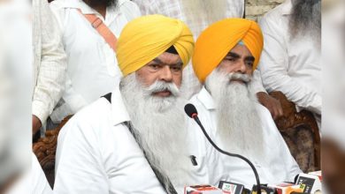 Photo of SGPC ਨੇ ਸਾਬਕਾ ਜਥੇਦਾਰ ਭਾਈ ਰਣਜੀਤ ਸਿੰਘ ਵੱਲੋਂ ਲਗਾਏ ਗਏ ਦੋਸ਼ਾਂ ਦਾ ਕੀਤਾ ਖੰਡਨ