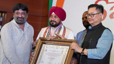 Photo of ਚਰਨਜੀਤ ਸਿੰਘ ਚੰਨੀ ਨੂੰ ਮਿਲਿਆ ‘ਸੰਸਦ ਰਤਨ ਐਵਾਰਡ