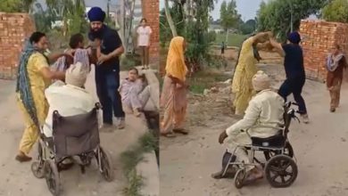 Photo of ਬਜ਼ੁਰਗ ਔਰਤ ਨੂੰ ਕੁੱਟਣ ਵਾਲੇ ਨੂੰ ਪੁਲਸ ਨੇ ਕੀਤਾ ਗ੍ਰਿਫ਼ਤਾਰ