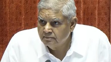 Photo of ਉਪ-ਰਾਸ਼ਟਰਪਤੀ ਜਗਦੀਪ ਧਨਖੜ ਨੇ ਦਿੱਤਾ ਅਸਤੀਫ਼ਾ