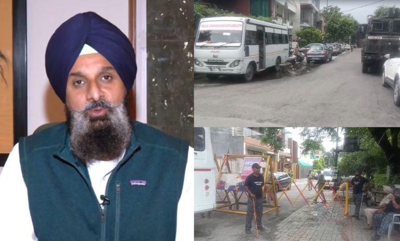 ਬਿਕਰਮ ਮਜੀਠਿਆ ਦੀ ਰਿਹਾਇਸ਼ ‘ਤੇ ਅੱਜ ਵੀ ਜਾਂਚ, ਆਗੂ ਦਾ ਵਕੀਲ ਵੀ ਮੌਕੇ ‘ਤੇ ਮੌਜੂਦ, ਭਾਰੀ ਪੁਲਿਸ ਬਲ ਤੈਨਾਤ 1 vigilance bureau bikram majithia