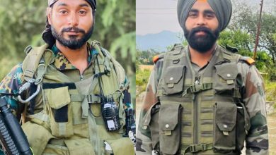 Photo of ਕੁਲਗਾਮ ’ਚ ਅੱਤਵਾਦੀਆਂ ਹੋਏ ਮੁਕਾਬਲੇ ਦੌਰਾਨ ਪੰਜਾਬ ਦੇ ਦੋ ਫ਼ੌਜੀ ਜਵਾਨ ਸ਼ਹੀਦ