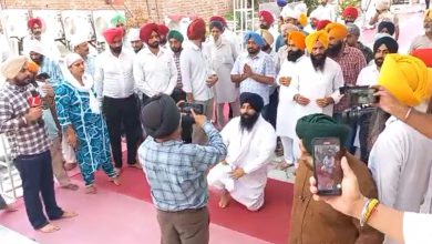 Photo of ਤਲਬ ਹੋਂਣ ਬਾਦ ਸ਼੍ਰੀ ਆਕਾਲ ਤਖ਼ਤ ਸਾਹਿਬ ਤੇ ਪੇਸ਼ ਹੋਂਣ ਪਹੁੰਚੇ ਸਿੱਖਿਆ ਮੰਤਰੀ ਹਰਜੋਤ ਸਿੰਘ ਬੈਂਸ