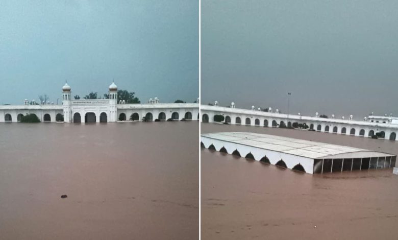 ਹੜ੍ਹ ਦੀ ਲਪੇਟ ‘ਚ ਸ੍ਰੀ ਕਰਤਾਰਪੁਰ ਸਾਹਿਬ, 1 kartarpur sahib 1