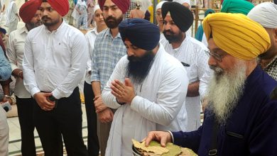 Photo of ਮੰਤਰੀ ਹਰਜੋਤ ਸਿੰਘ ਬੈਂਸ ਨੇ ਪੂਰੀ ਕੀਤੀ ਧਾਰਮਿਕ ਸਜ਼ਾ