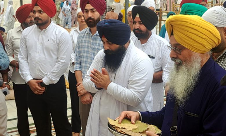 ਮੰਤਰੀ ਹਰਜੋਤ ਸਿੰਘ ਬੈਂਸ ਨੇ ਪੂਰੀ ਕੀਤੀ ਧਾਰਮਿਕ ਸਜ਼ਾ 1 sa 50
