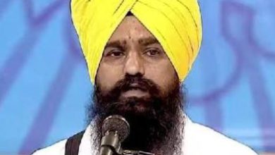 Photo of ਜਥੇਦਾਰ ਗਿ. ਗੜਗੱਜ ਨੇ ਪਟਿਆਲਾ ਜੇਲ੍ਹ ‘ਚ ਬੰਦ ਅੰਮ੍ਰਿਤਸਰ ਦੇ ਕੈਦੀ ‘ਤੇ ਪੁਲਿਸ ਤਸ਼ੱਦਦ ਦਾ ਲਿਐ ਗੰਭੀਰ ਨੋਟਿਸ