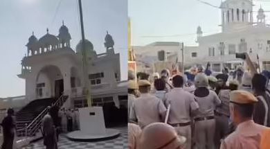 Photo of ਰਾਜਸਥਾਨ ਦੇ ਗੁਰਦੁਆਰਾ ਸਾਹਿਬ ਉਤੇ ਹਿੰਸਕ ਹਮਲਾ