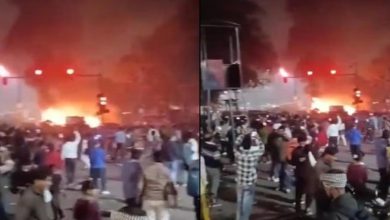 Photo of ਲਾਲ ਕਿਲ੍ਹਾ ਮੈਟਰੋ ਸਟੇਸ਼ਨ ਦੇ ਨੇੜੇ ਧਮਾਕ, ਜਿਸ ਨਾਲ ਕਈ ਵਾਹਨ ਤਬਾਹ; ਅੱਠ ਲੋਕ ਮਾਰੇ ਗਏ