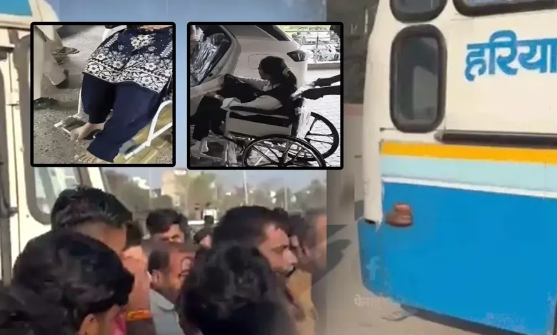 ਯਮੁਨਾਨਗਰ ਵਿੱਚ ਇੱਕ ਰੋਡਵੇਜ਼ ਬੱਸ ਨੇ ਛੇ ਵਿਦਿਆਰਥਣਾਂ ਨੂੰ ਦਰੜ੍ਹਿਆ 1 BUS