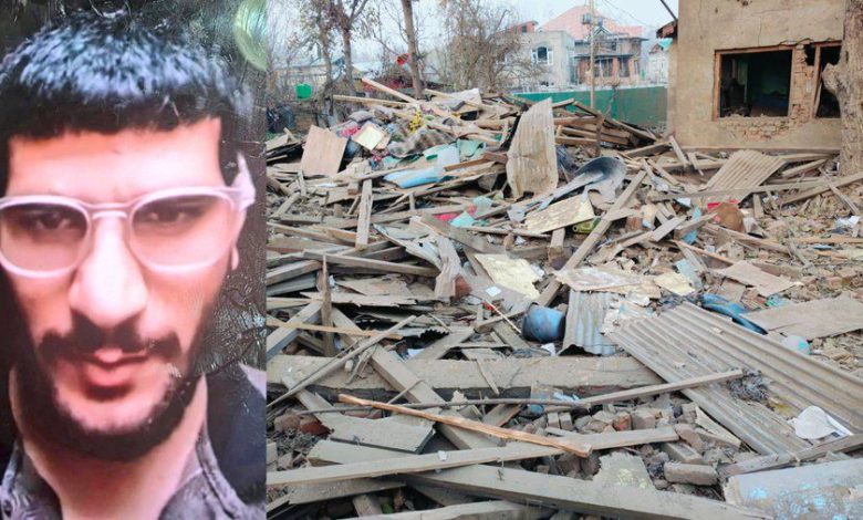 ਜੰਮੂ-ਕਸ਼ਮੀਰ: ਪੁਲਿਸ ਨੇ ਅੱਤਵਾਦੀ ਉਮਰ ਦੇ ਘਰ ਨੂੰ ਢਾਹਿਆ 1 umr