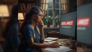 Photo of ਡਿਜੀਟਲ ਅਰੈਸਟ: ਜਸਟਿਸ ਚੰਦਰਚੂੜ ਬਣ ਕੇ ਔਰਤ ਤੋਂ ਟਰਾਂਸਫਰ ਕਰਵਾਏ 3.71 ਕਰੋੜ, ਇੱਕ ਗ੍ਰਿਫਤਾਰ