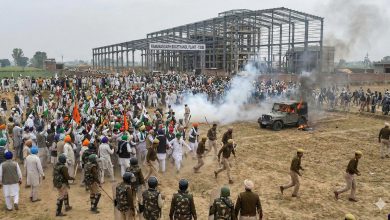 Photo of ਹਨੂੰਮਾਨਗੜ੍ਹ : ਈਥਾਨੌਲ ਫੈਕਟਰੀ ਨੂੰ ਲੈ ਕੇ ਵਧਿਆ ਬਵਾਲ, ਕਿਸਾਨਾਂ-ਪੁਲਿਸ ‘ਚ ਝੜਪ, ਇੰਟਰਨੈੱਟ ਸੇਵਾ ਬੰਦ