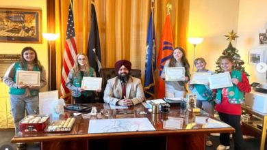 Photo of ਅਮਰੀਕਾ ਦੇ ਸਰਕਾਰੀ ਦਫਤਰ ਵਿੱਚ ਝੁਲਾਇਆ ਗਿਆ ਖਾਲਸਾਈ ਨਿਸ਼ਾਨ