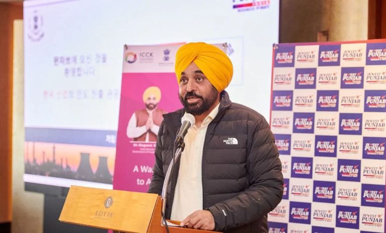 Bhagwant Singh Mann in Korea