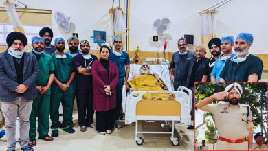 Photo of ਸਾਬਕਾ IG ਅਮਰ ਸਿੰਘ ਚਾਹਲ ਖ਼ਤਰੇ ਤੋਂ ਬਾਹਰ