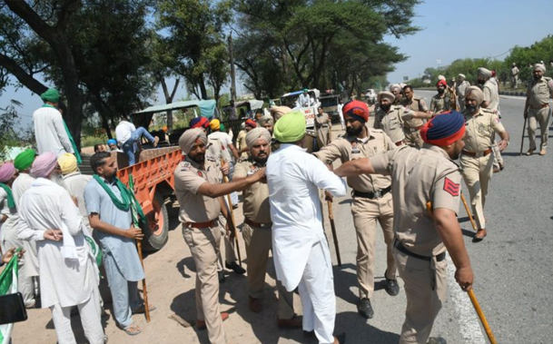 ਕਿਸਾਨ ਮਜ਼ਦੂਰ ਸੰਘਰਸ਼ ਕਮੇਟੀ ਵੱਲੋਂ ਰੇਲ ਰੋਕੋ ਦੀ ਕਾਲ 'ਤੇ ਕਿਸਾਨਾਂ ਦੇ ਘਰੇ ਪੁਲਿਸ ਦੀ ਛਾਪਾਮਾਰੀ 1 d5 43