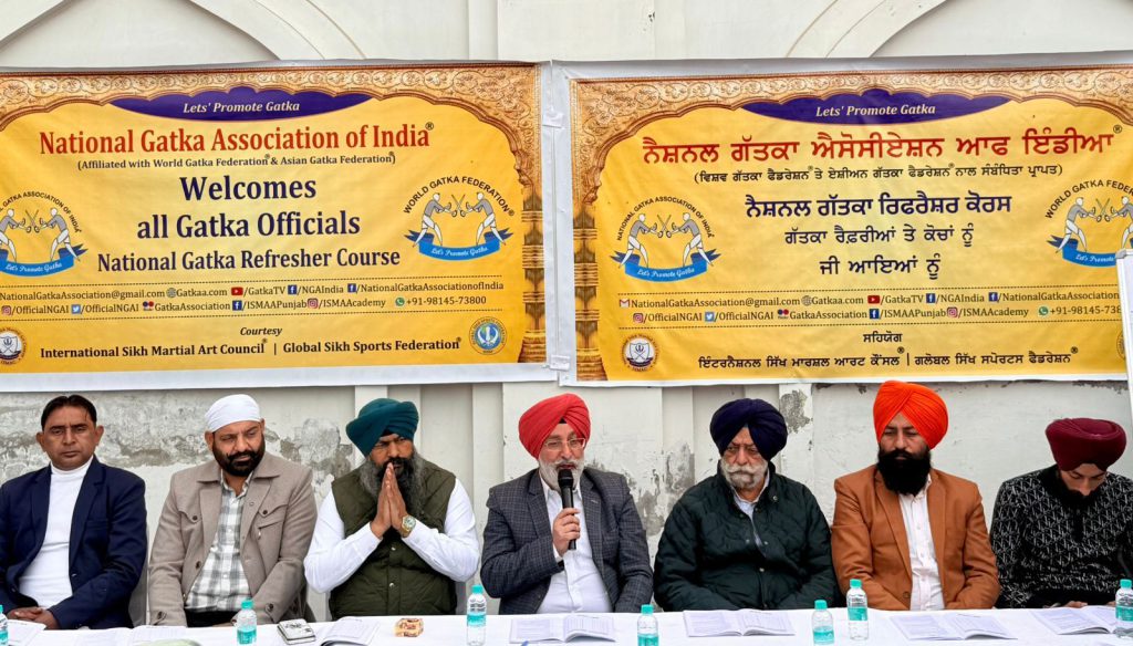 ਕੌਮੀ ਗੱਤਕਾ ਰਿਫਰੈਸ਼ਰ ਕੋਰਸ : ਵਿਸ਼ਵ ਗੱਤਕਾ ਫੈਡਰੇਸ਼ਨ ਵੱਲੋਂ ਖਿਡਾਰੀਆਂ ਦੇ ਅਨੁਸ਼ਾਸਨਹੀਨ ਵਰਤਾਰੇ ‘ਤੇ ਬਲੈਕ ਕਾਰਡ ਲਾਗੂ 3 img 20251214 wa00028917941124526930185