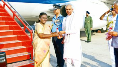 Photo of ਰਾਸ਼ਟਰਪਤੀ ਦਰੋਪਦੀ ਮੁਰਮੂ ਦਿੱਲੀ ਲਈ ਰਵਾਨਾ