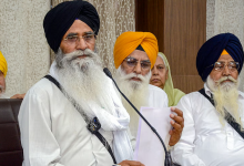 Photo of SGPC ਦੀ ਅੰਤ੍ਰਿੰਗ ਕਮੇਟੀ ਦੀ ਇਕੱਤਰਤਾ ‘ਚ ਗਿਆਨੀ ਰਘਬੀਰ ਸਿੰਘ ਤੇ ਗਿਆਨੀ ਸੁਲਤਾਨ ਸਿੰਘ ‘ਤੇ ਕਾਰਵਾਈ ਨੂੰ ਲੈ ਕੇ ਪਿਆ ਰੌਲਾ