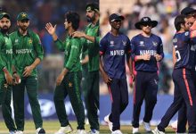 Photo of ਪਾਕਿਸਤਾਨ ਟੀ-20 ਵਿਸ਼ਵ ਕੱਪ ਦੇ ਸੁਪਰ-8 ਵਿੱਚ ਪਹੁੰਚਿਆ: ਨਾਮੀਬੀਆ ਨੂੰ 102 ਦੌੜਾਂ ਨਾਲ ਹਰਾਇਆ