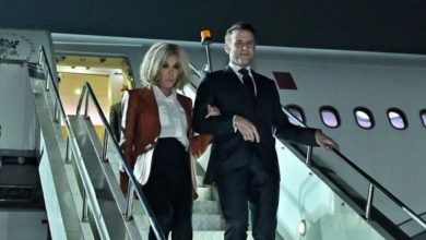 Photo of ਪ੍ਰਧਾਨ ਮੰਤਰੀ ਮੋਦੀ ਅਤੇ ਇਮੈਨੁਅਲ ਮੈਕਰੋਨ ਅੱਜ ਮਿਲਣਗੇ; ਫਰਾਂਸ ਦੇ ਰਾਸ਼ਟਰਪਤੀ ਆਪਣੀ ਪਤਨੀ ਨਾਲ ਮੁੰਬਈ ਪਹੁੰਚੇ