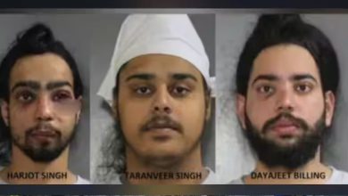Photo of ਕੈਨੇਡਾ ‘ਚ ਤਿੰਨ ਪੰਜਾਬੀ ਗ੍ਰਿਫਤਾਰ, ਫਿਰੌਤੀ ਮੰਗਣ ਤੇ ਗੋਲੀ ਚਲਾਉਣ ਦੇ ਦੋਸ਼